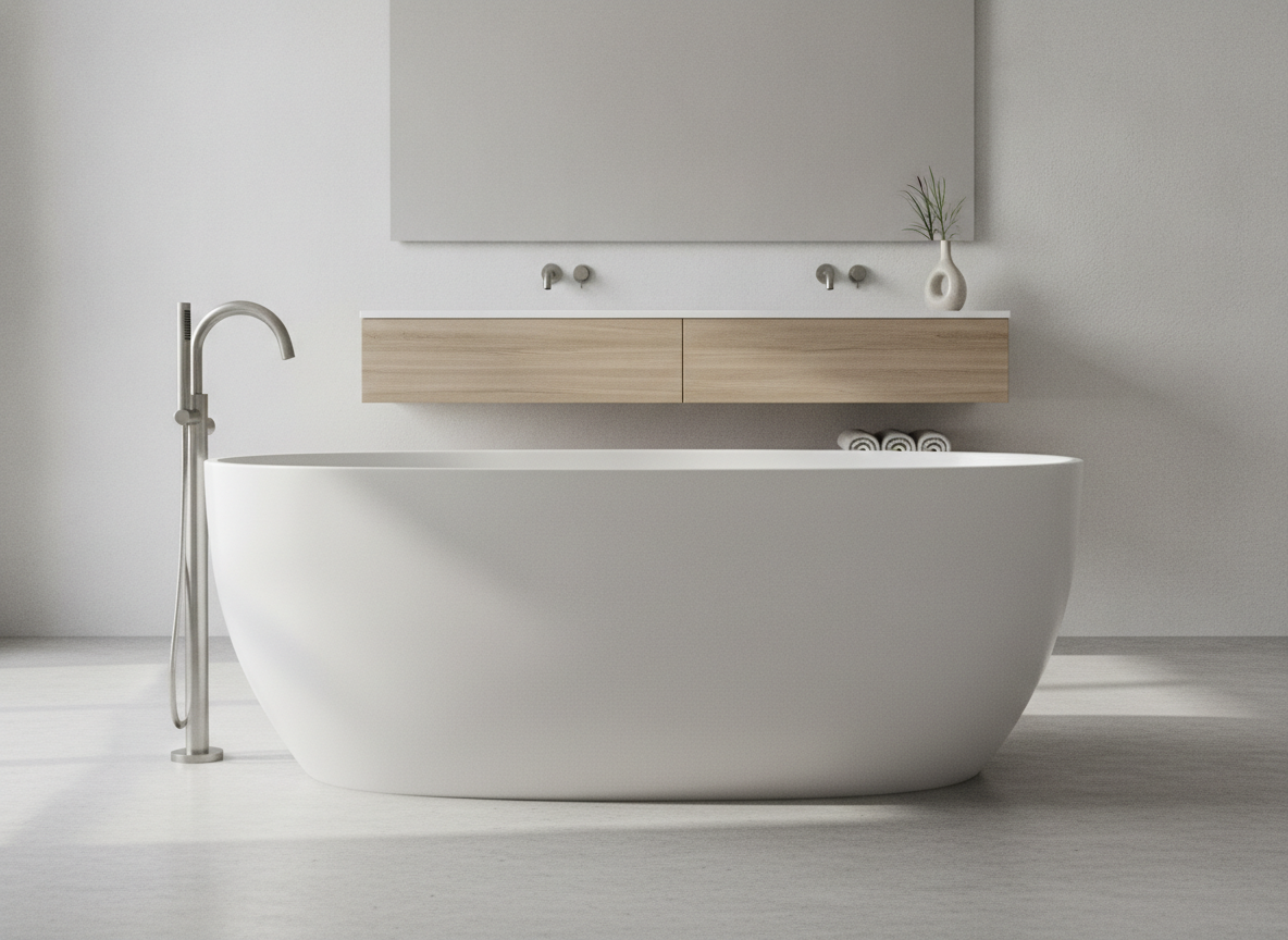 Elegante Badewanne